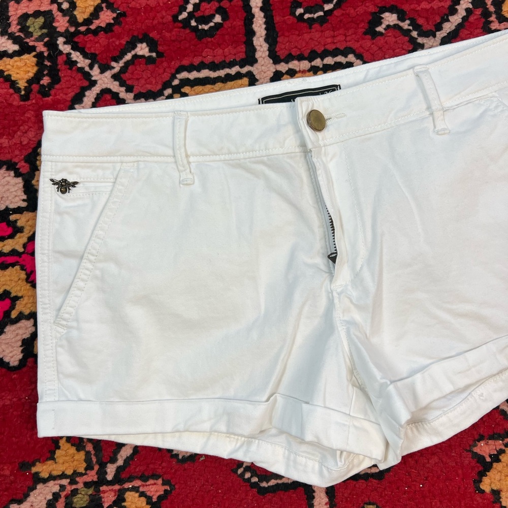 Abercrombie & Fitch White Women's Shorts